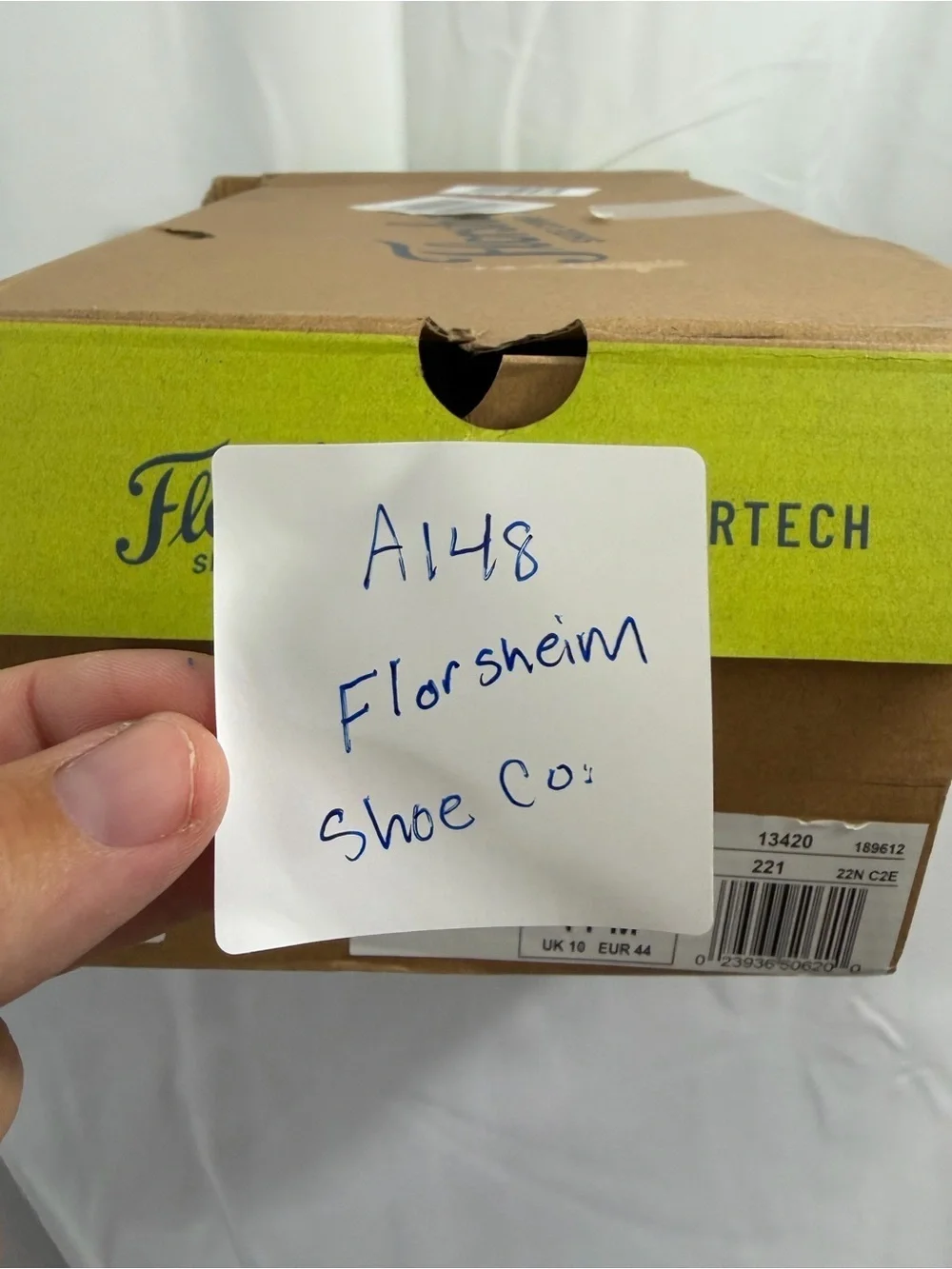 NWT Florsheim Shoe Co. Men's Size 11 Brown Leather Boat Shoes